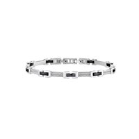 Bracciale Morellato Uomo Cross in Acciaio Cristallo SKR36 - SKR36